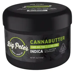 Big Pete's - Indica Cannabutter - 1000mg