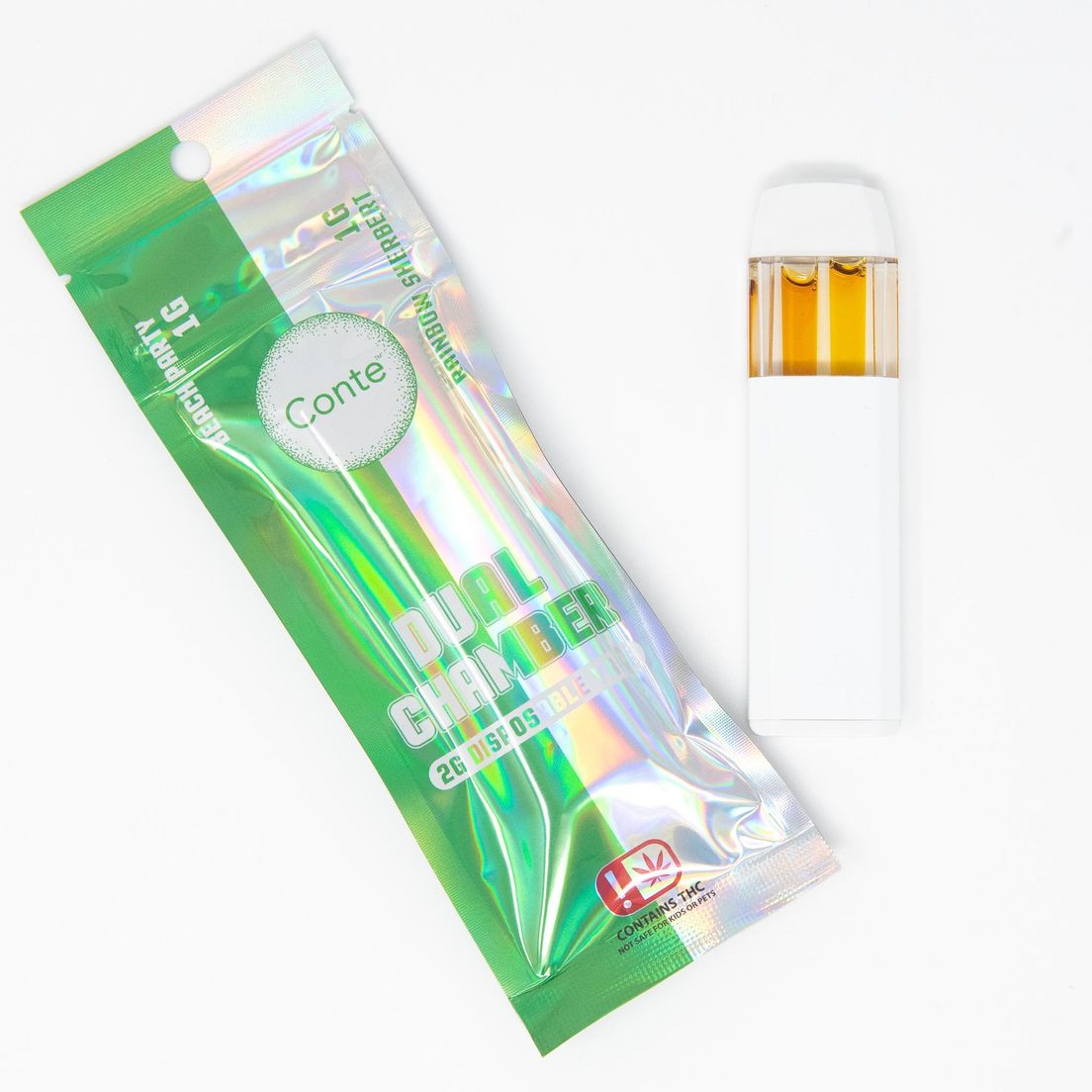 CONTE KIWI BERRY/DOUBLE BUBBLE OG DUAL DISPOSABLE 2G