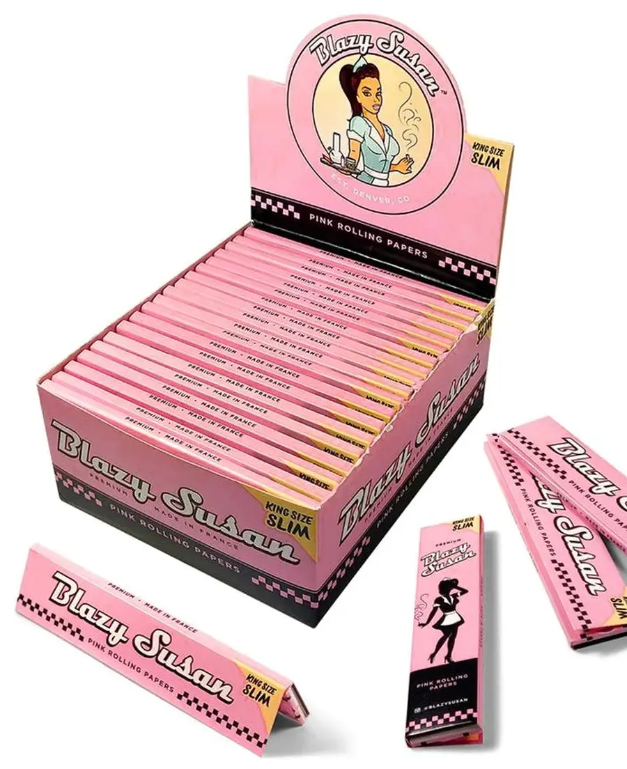 Blazy Susan King Size Slim & 1 1/4 Papers