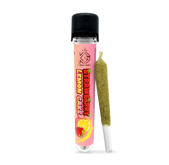 Strawberry Lemon Cake Infused Pre Roll 1.2g