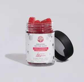 CBDays 25mg THCv Fruit Punch Gummies, 15ct.