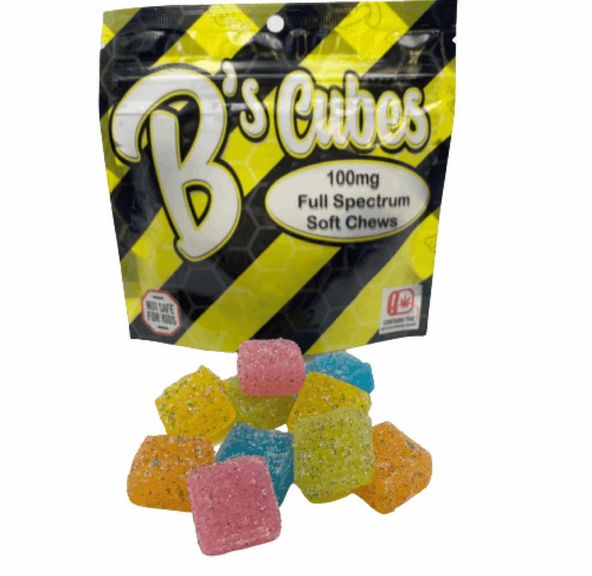 HCF B’s Soft Cubes 200mg Tropical