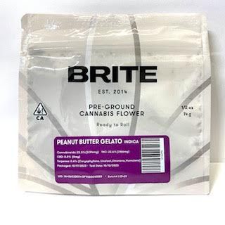 A. Brite 14g Pre-Ground Shake - Quality 7.5/10 - Peanut Butter Gelato