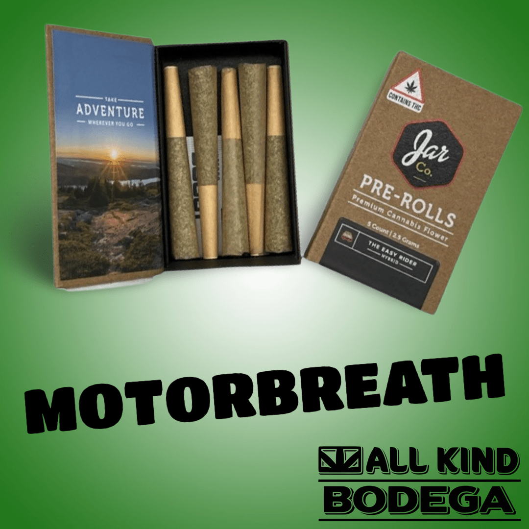 Motorbreath .5g Preroll 5 pack (2.5g total) (@jarcannabis2.0)