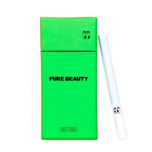 Pure Beauty- Green Box MENTHOL Cigarette Style 5pk Prerolls 3.5g (H)