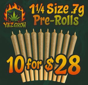 1¼ Size .7g Pre-Roll - Girl Scout Cookies (INDICA) 10 Pack