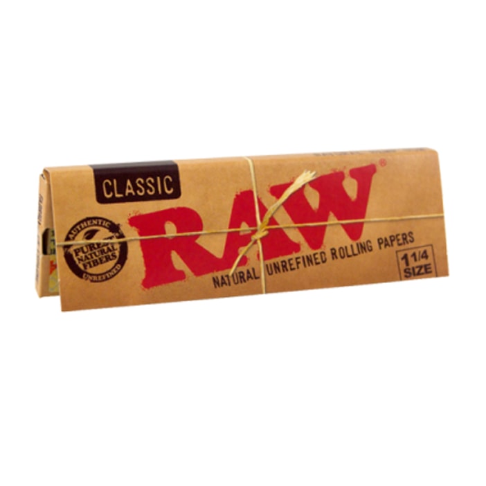 Raw Organic Hemp Beige Rolling Papers 11/4
