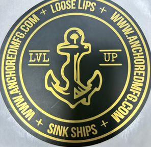 Anchored - Sticker - Loose Lips Sink Ships