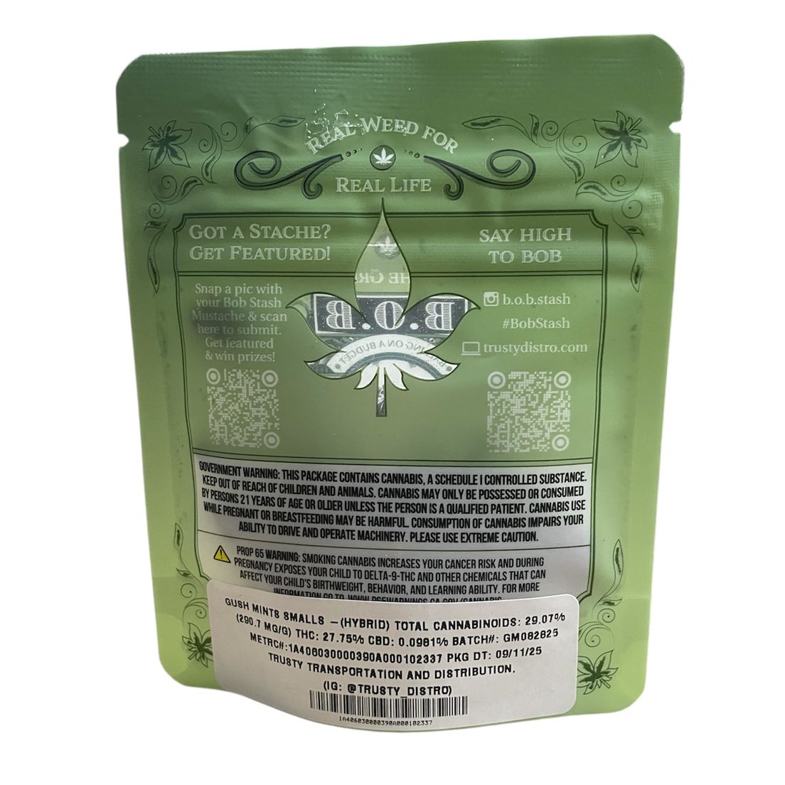 Bob Stash - Gush Mints Smalls 3.5g