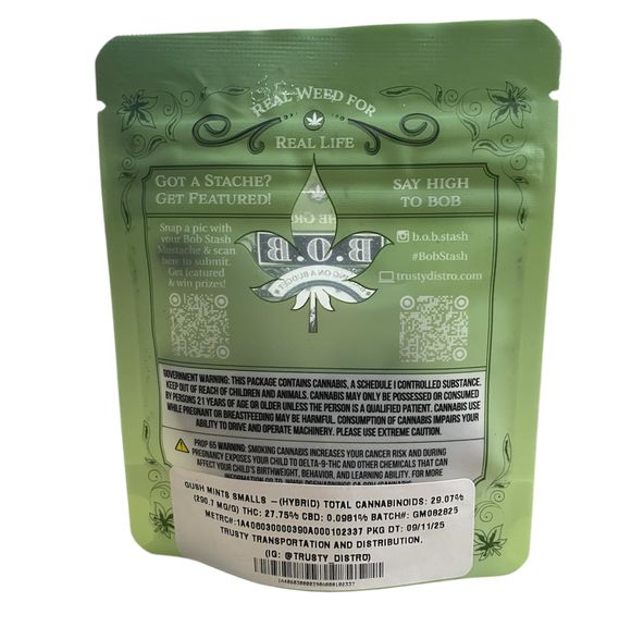 Bob Stash - Gush Mints Smalls 3.5g