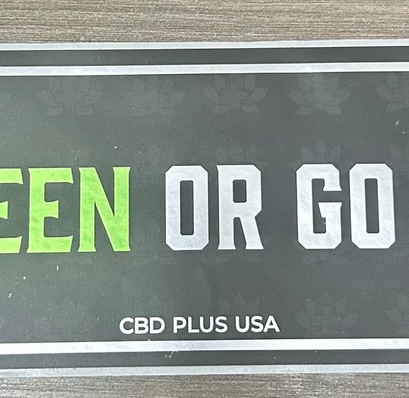 CBD Plus USA - Sticker - Go Green or Go Home