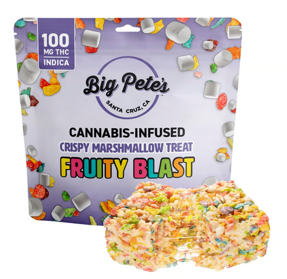 BIG PETE- FRUITY BLAST MARSHMALLOW INDICA 100MG