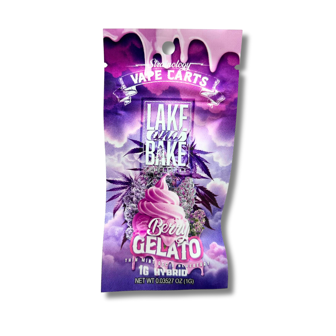 Berry Gelato 1G Cart - Lake and Bake