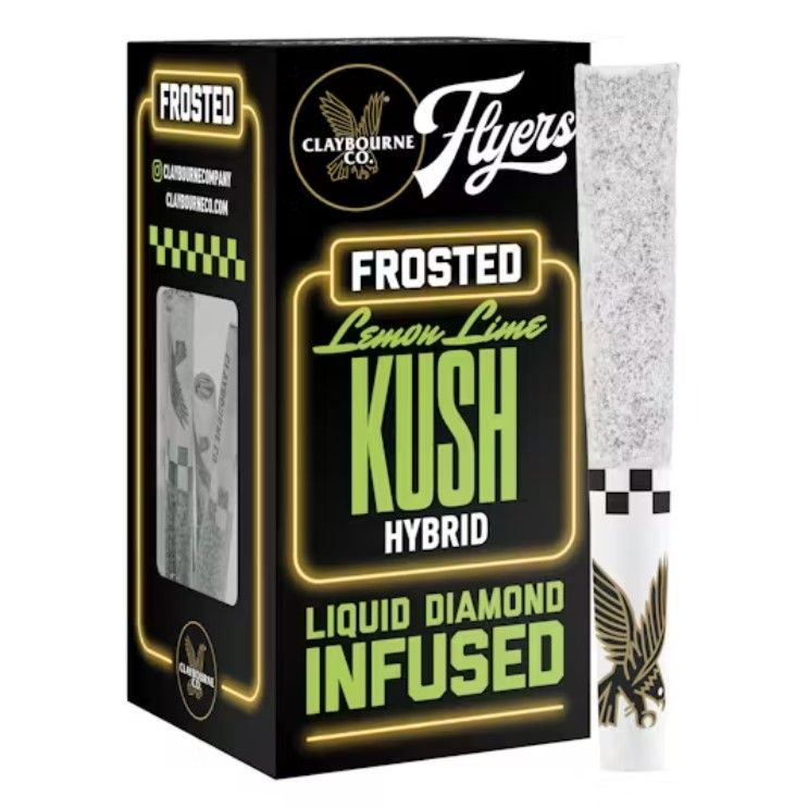 Lemon Lime Kush - Diamond Frosted Flyers Pre-Rolls