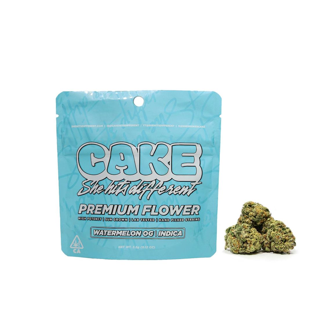 Cake - 3.5 Premium Flower - Watermelon OG