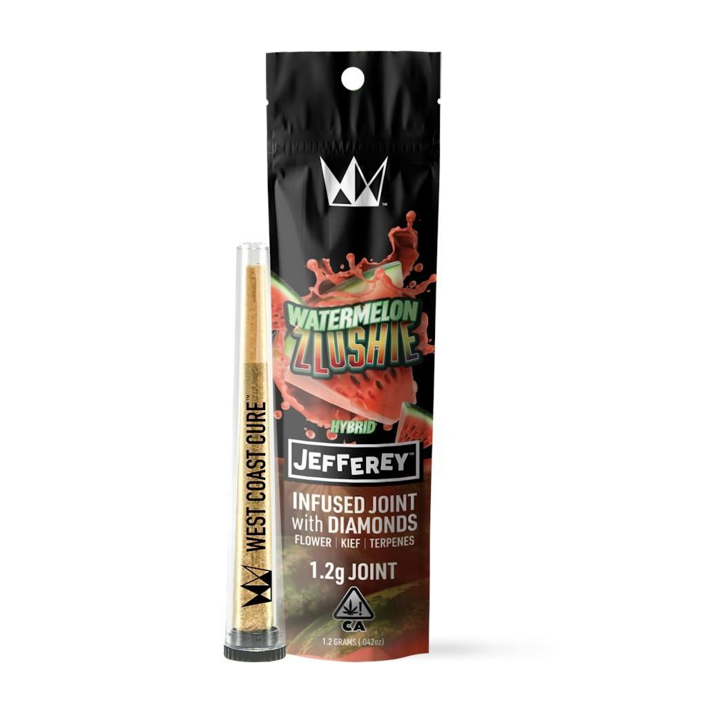 West Coast Cure - Watermelon Zlushie - Jefferey Single Infused Joint 1.2g