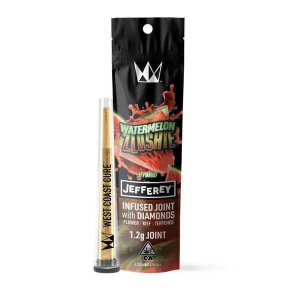 West Coast Cure - Watermelon Zlushie - Jefferey Single Infused Joint 1.2g