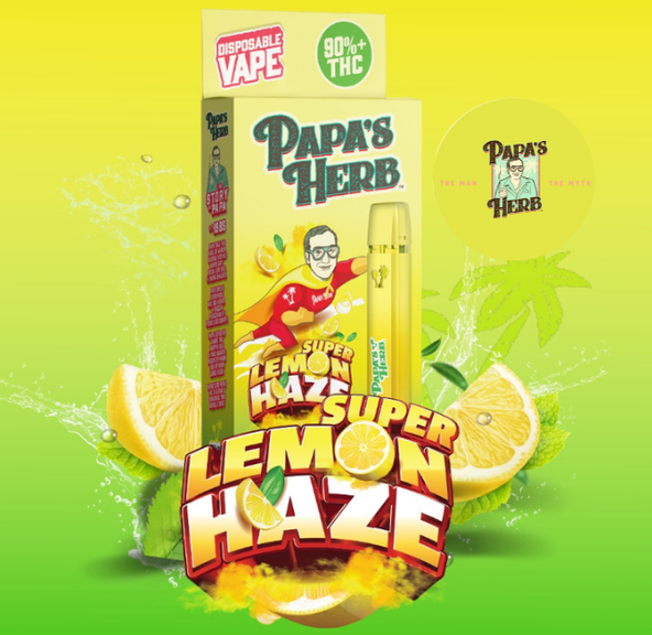 Papa's Herb - 1g Disposable (Super Lemon Haze)