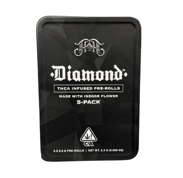 Heavy Hitters Diamond Infused Pre-roll 5pk Zerealz 2.5g