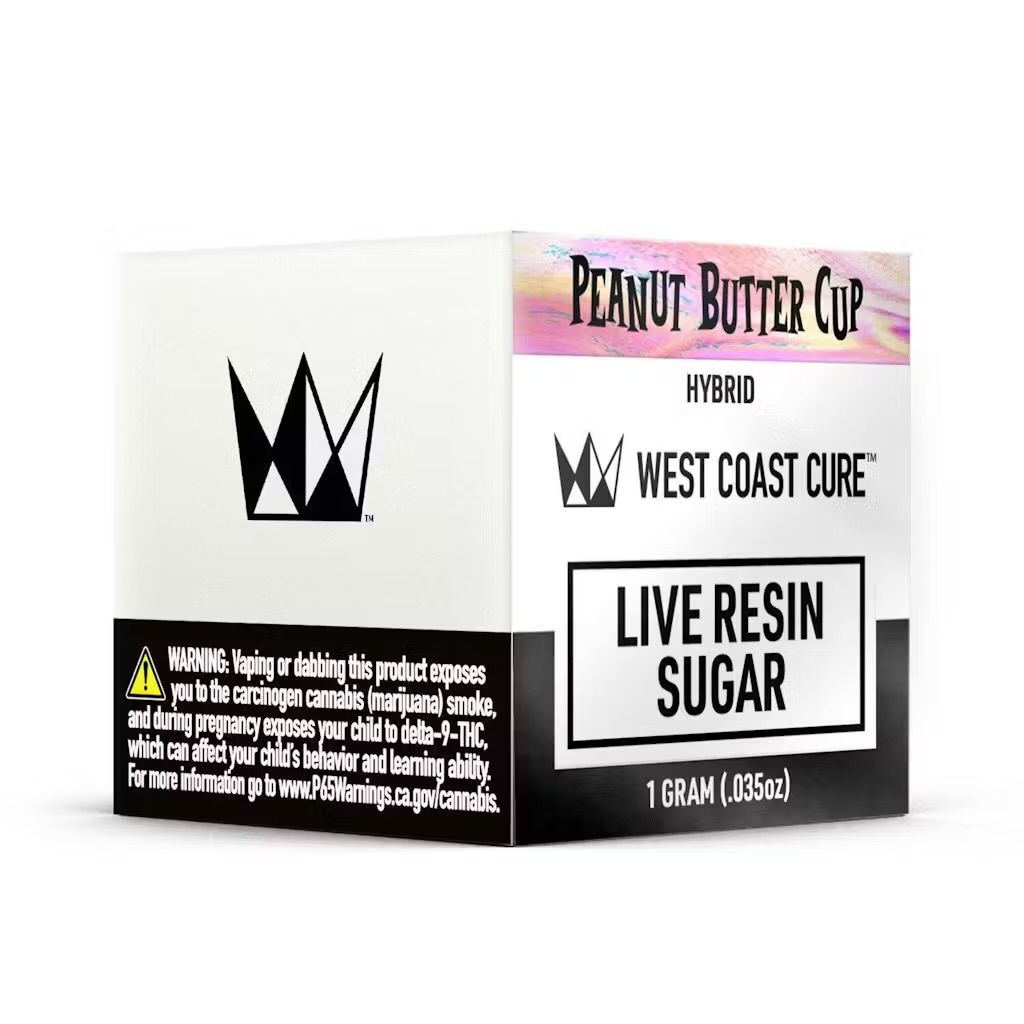 West Coast Cure - Peanut Butter Cup - Live Resin Sugar 1g
