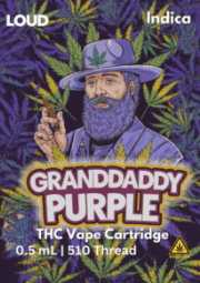 LOUD Granddaddy Purple 0.5g Cartridge