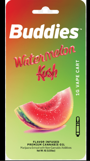 Buddies Flavor Cart: Watermelon Kush