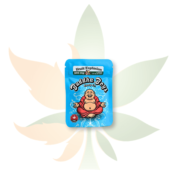Buddha Boys - 500mg THC Gummies - Fruit Explosion