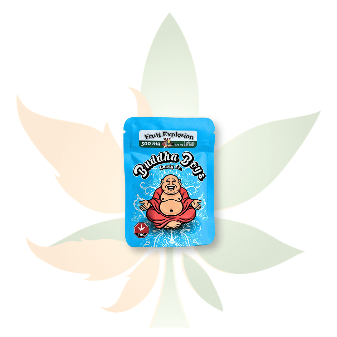Buddha Boys - 500mg THC Gummies - Fruit Explosion