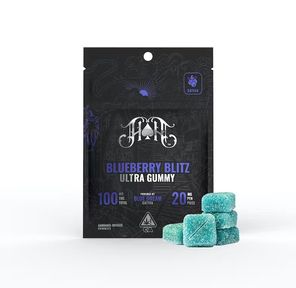 Heavy Hitters Gummies Blueberry Blitz 100mg