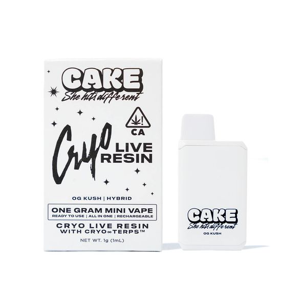 Cake - Cryo Live Resin Mini AIO - OG Kush - 1g