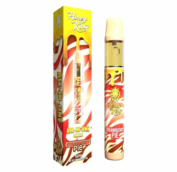 Honey King 1G LIVE RESIN AIO - STRAWBERRY PIE