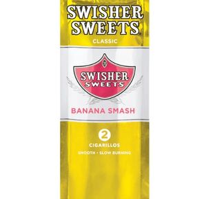 Banana Smash Swisher Sweets 2 Pack Cigarillos
