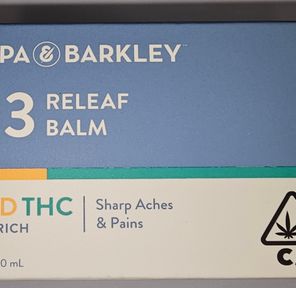 P&B: 50mL Balm: 1:3 CBD/THC: Releaf