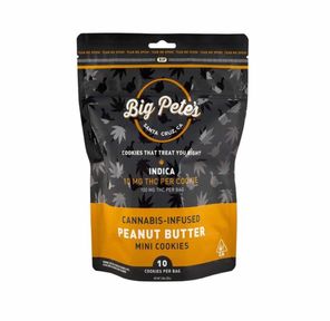 Big Petes 10pk Peanut Butter INDICA 100mg