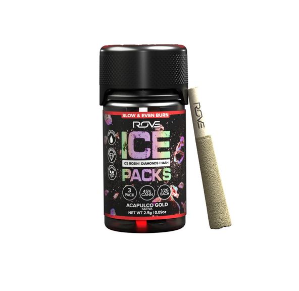 Rove - Acapulco Gold Ice Pack Infused Prerolls 5pk 2.5g