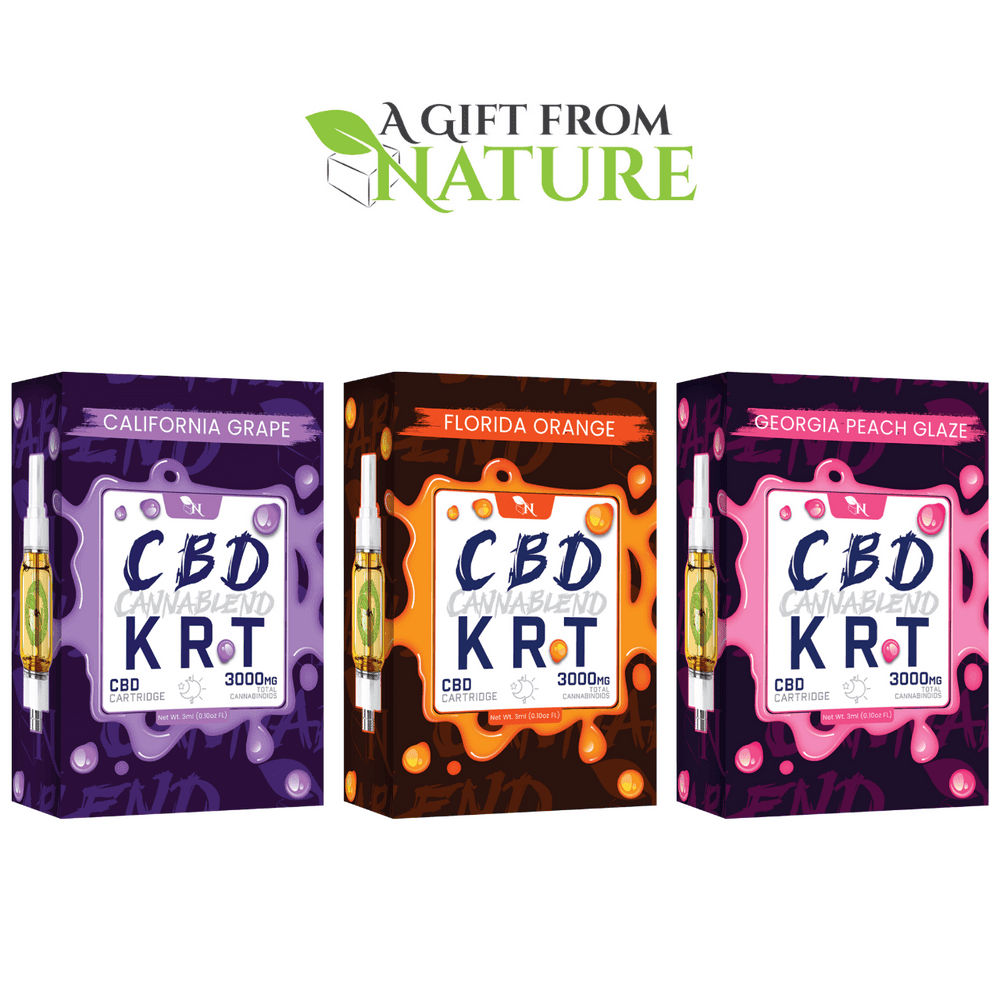 AGFN 3000mg CBD cartridge- California Grape