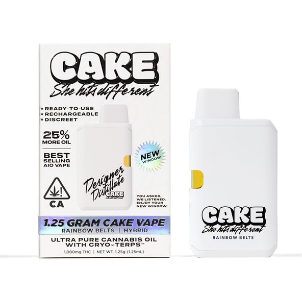 Cake AIO Vape Rainbow Belts 1.25g