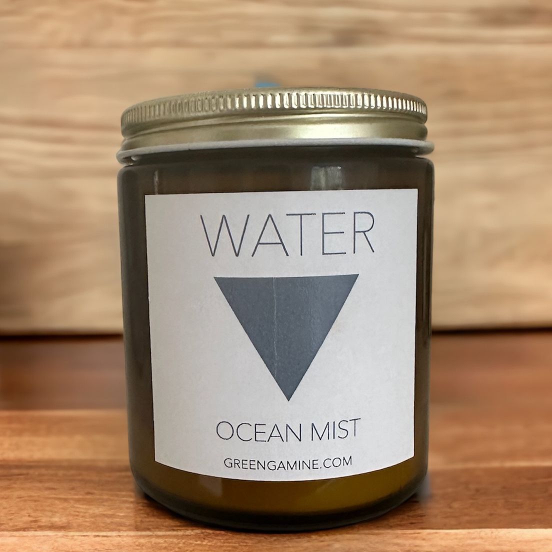 Water Element Hemp-Wick Soy Candle