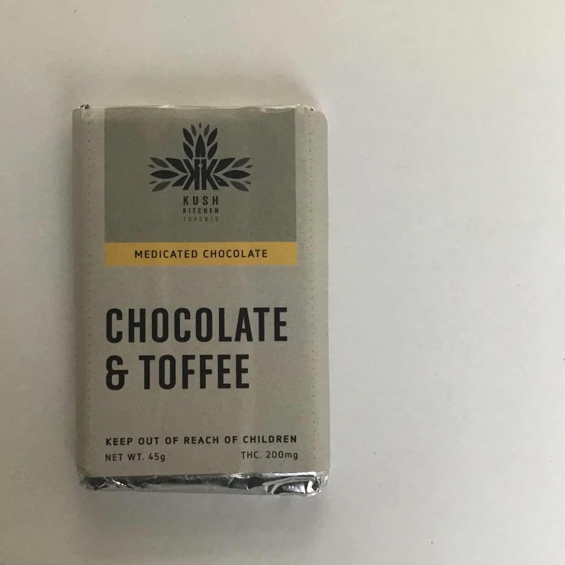 Kush Kitchen 200mg Chocolate & Toffee