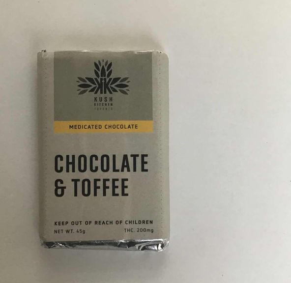 Kush Kitchen 200mg Chocolate & Toffee