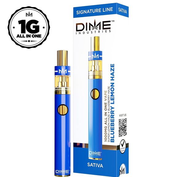 Dime Industries - Blueberry Lemon Haze All in One Device 1g