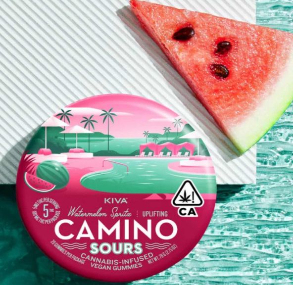 [Camino] THC Gummies - 100mg - Sours Watermelon Spritz (S)