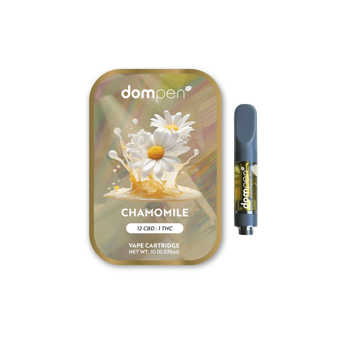 DomPen | Vape Cart | 1g | CBD/THC | Chamomile