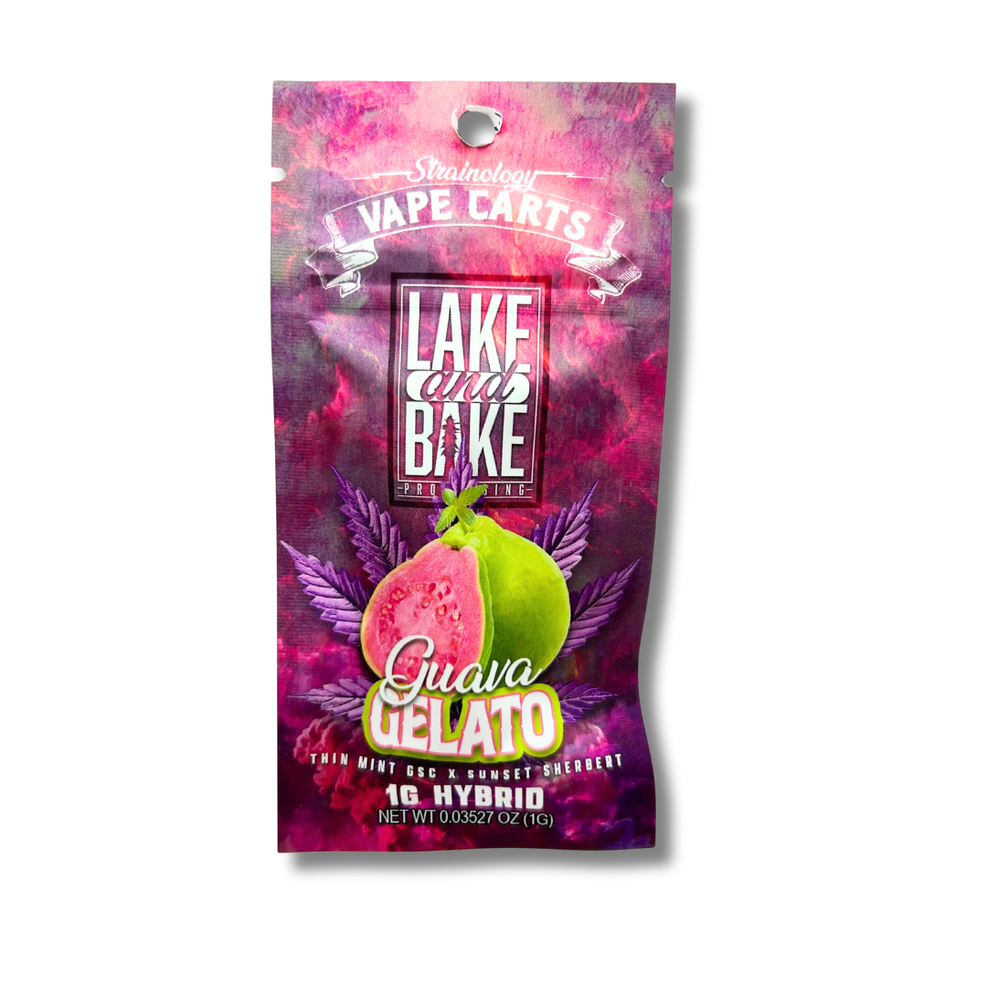 Guava Gelato 1G Cart - Lake and Bake