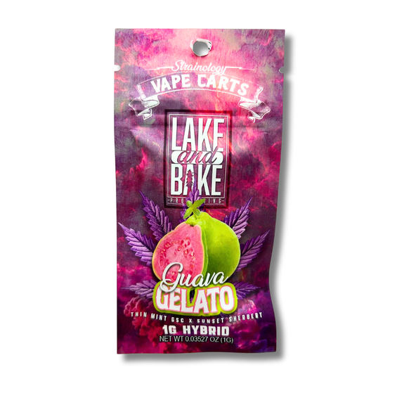Guava Gelato 1G Cart - Lake and Bake