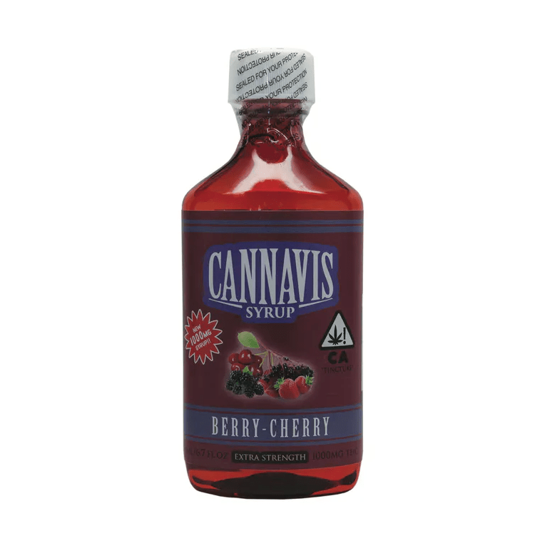 Cannavis: Infused Syrup - Berry Cherry, 1000mg