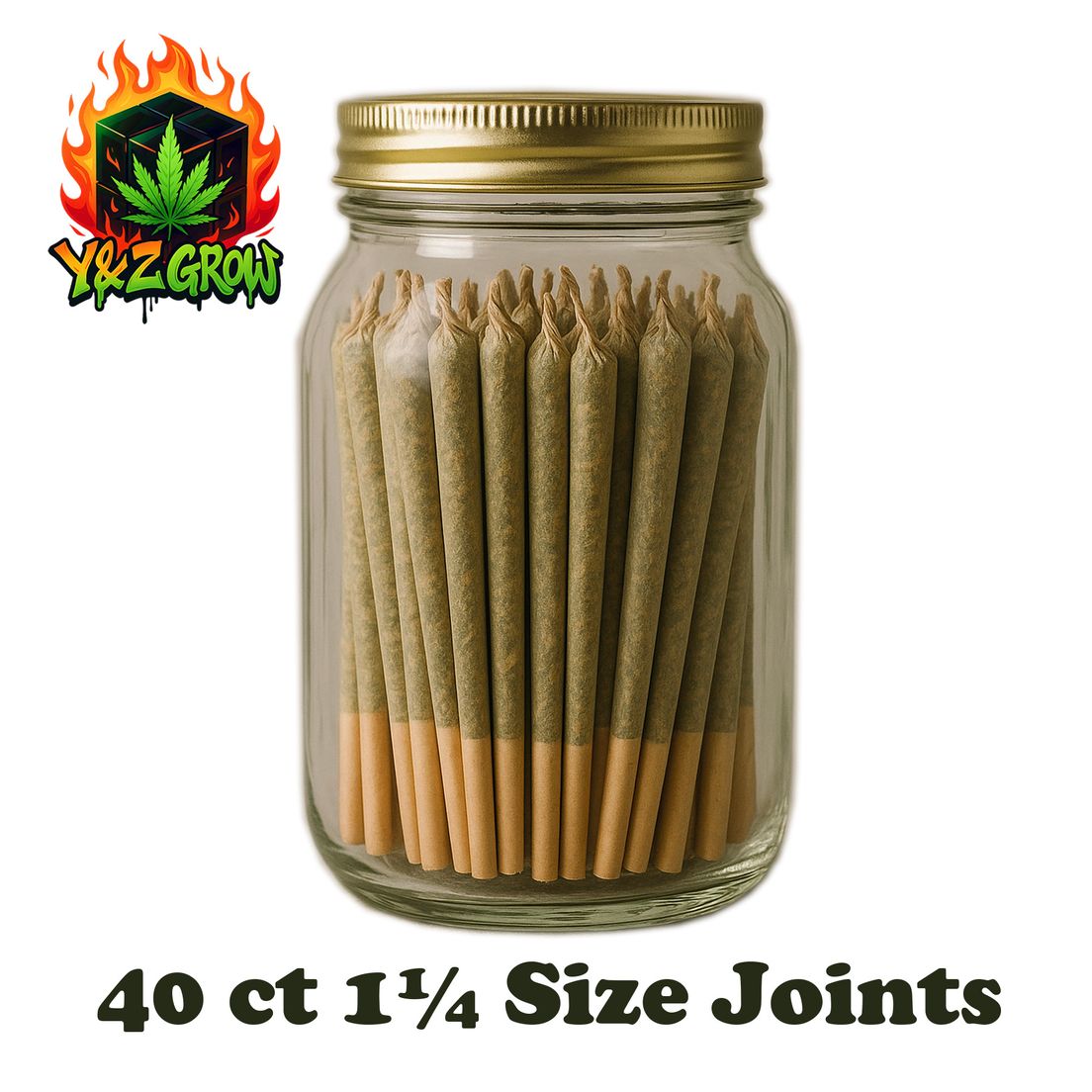 40 ct Pack 1¼ Size 0.75g Pre-Rolls - Tiki Sugar (HYBRID)