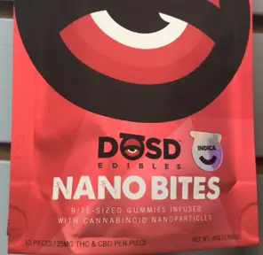 DOSD - Red Raspberry Indica 250 mg