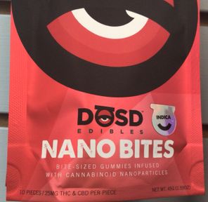 DOSD - Red Raspberry Indica 250 mg