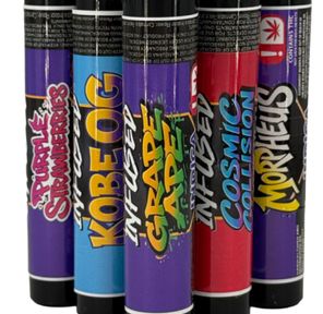 Cartel Oil Co - Infused Pre-Roll 1.2g - Hybrid - Rainbow Rozay